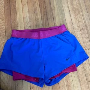 Women’s Nike shorts with free spandex